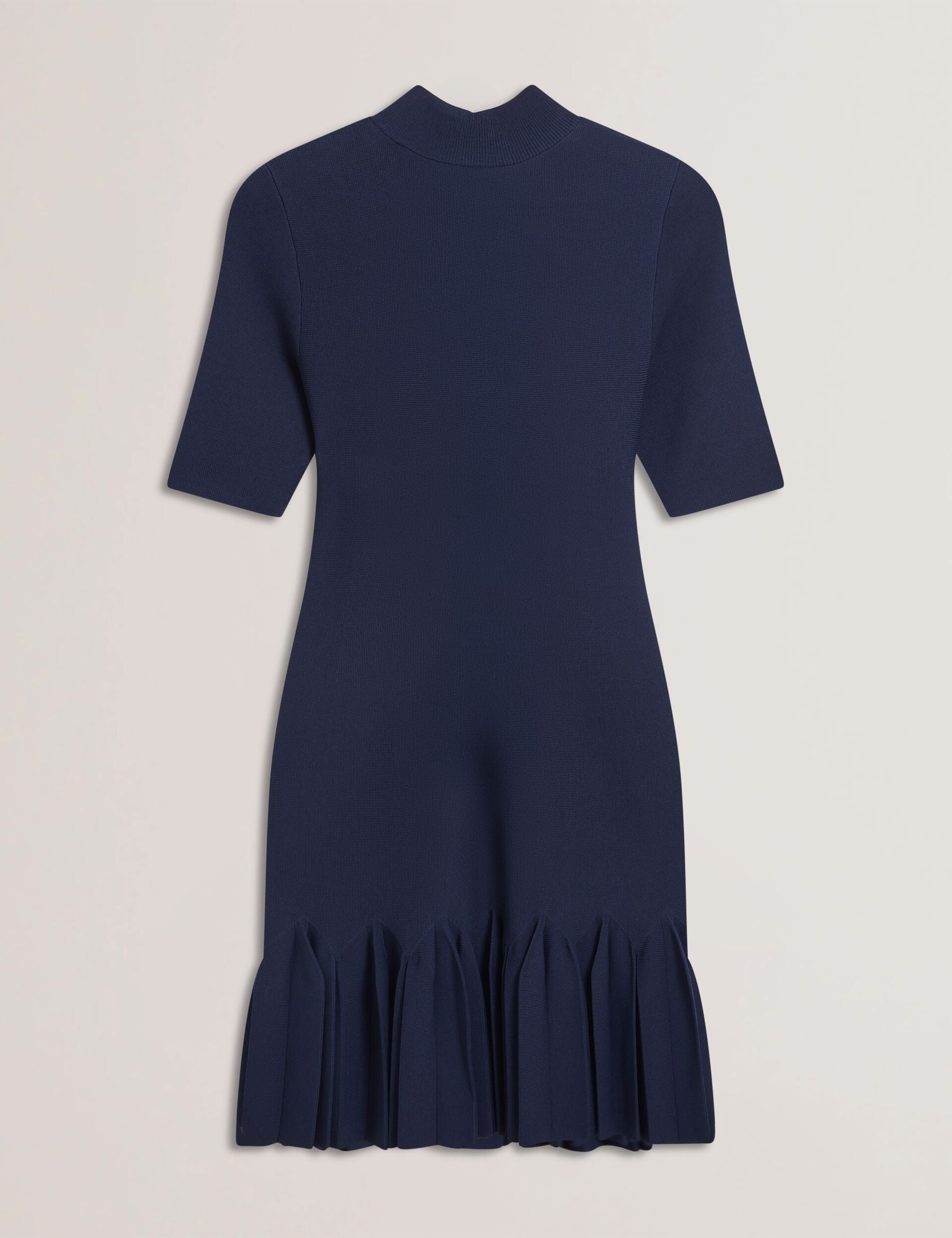 Women CANDDY - Pleated Hem Bodycon Knit Mini Dress - Ted Baker