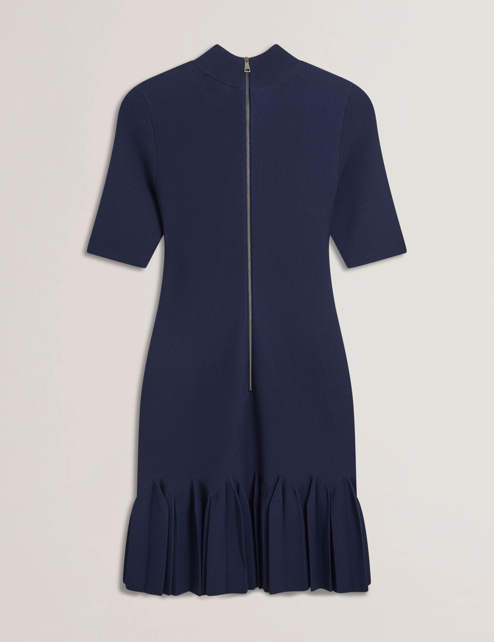Women CANDDY - Pleated Hem Bodycon Knit Mini Dress - Ted Baker