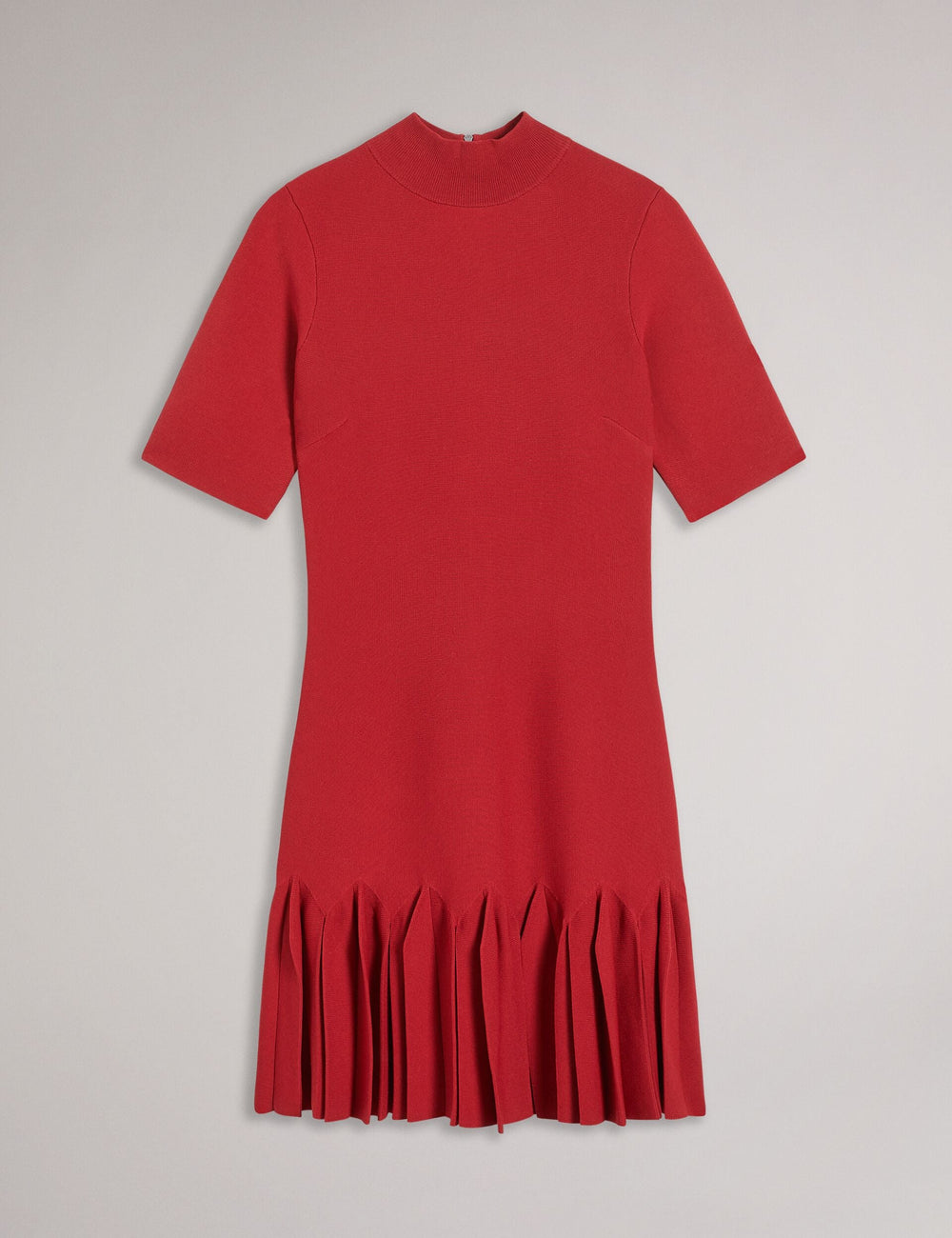 Women CANDDY - Pleated Hem Bodycon Knit Mini Dress - Ted Baker