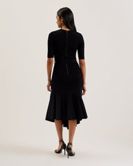 Women SAMALEE - Flippy Hem Knitted Midi Dress - Ted Baker