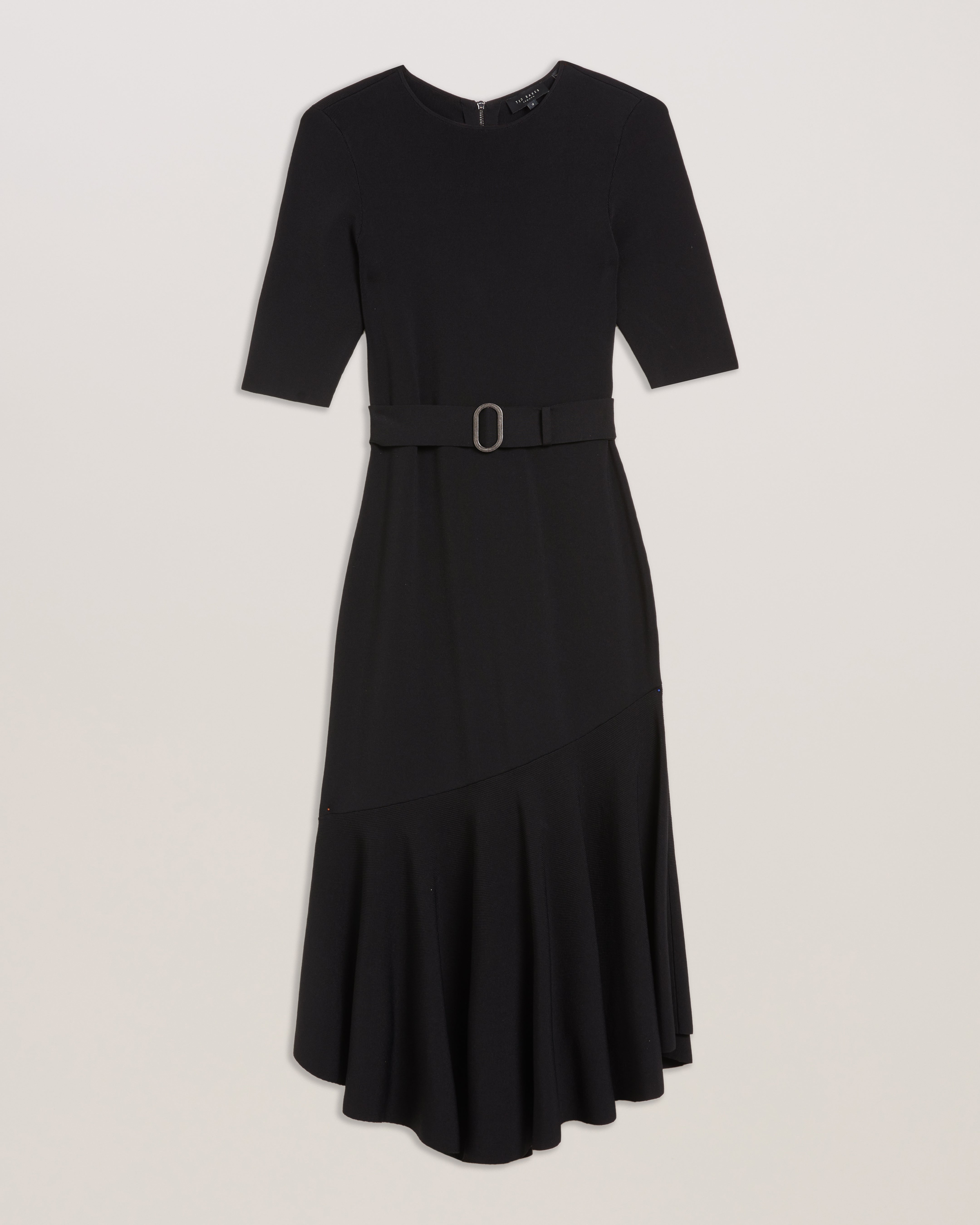 Women SAMALEE - Flippy Hem Knitted Midi Dress - Ted Baker