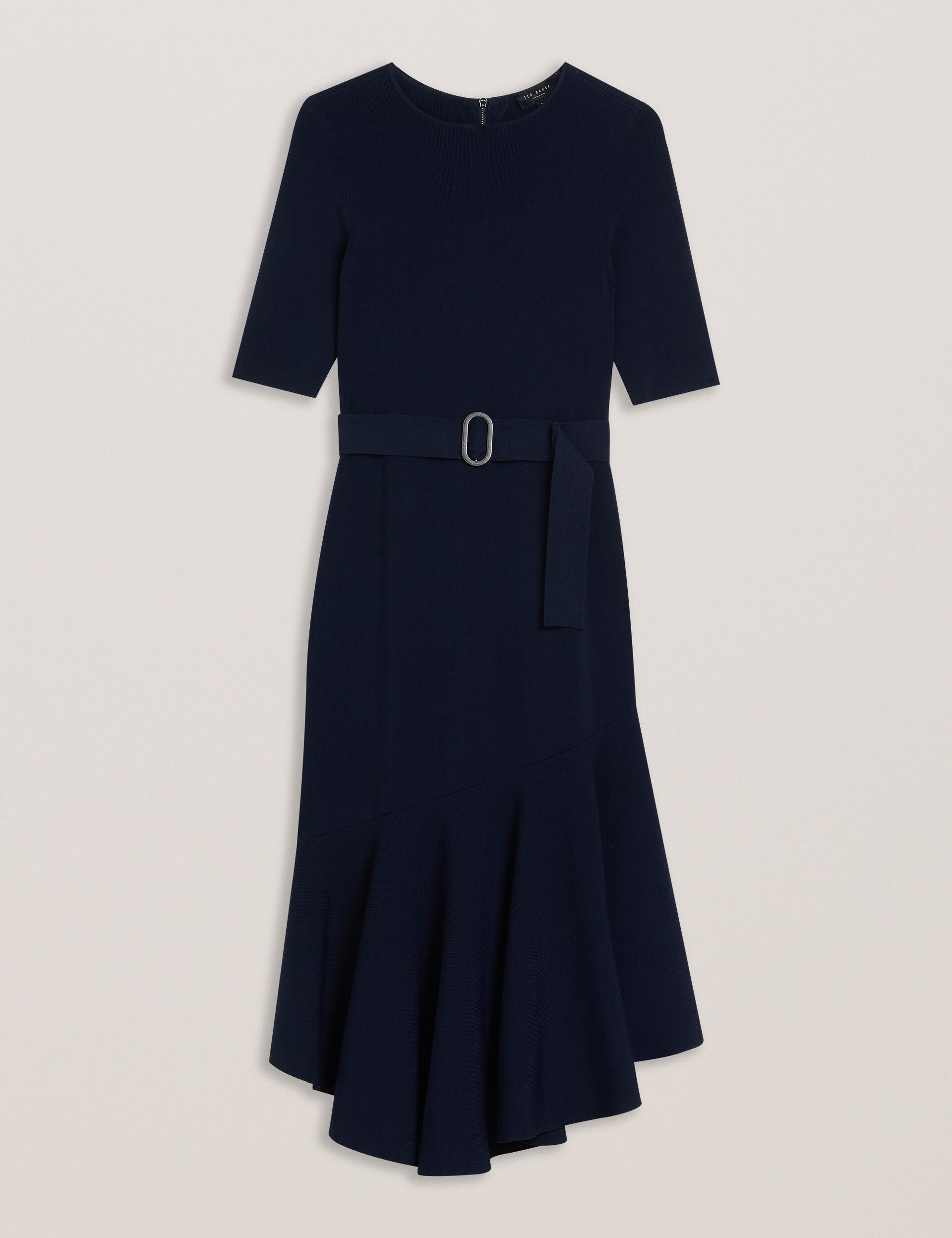 Women SAMALEE - Flippy Hem Knitted Midi Dress - Ted Baker