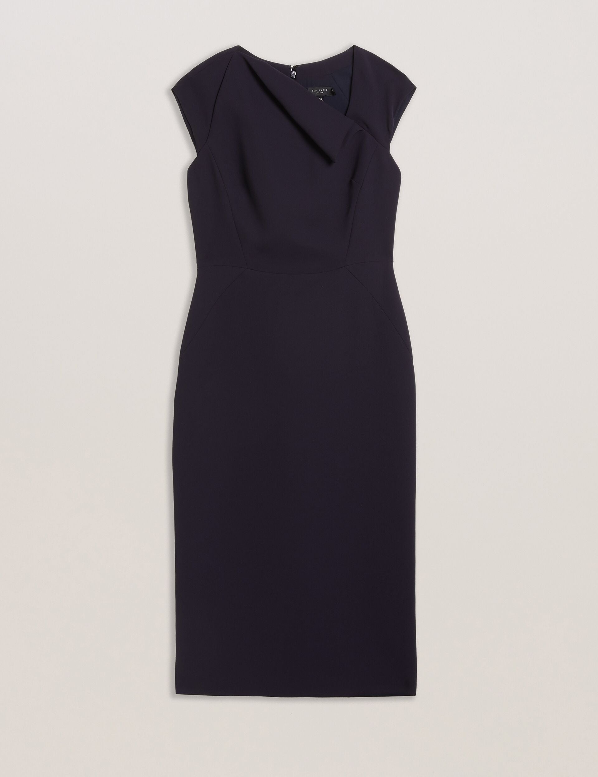 Women BAYREE - Folded Neckline Pencil Midi Dress - Ted Baker