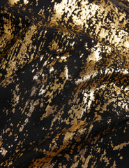 Women JUNHAA - Foil Print Long Sleeve Mesh Midi Dress - Ted Baker