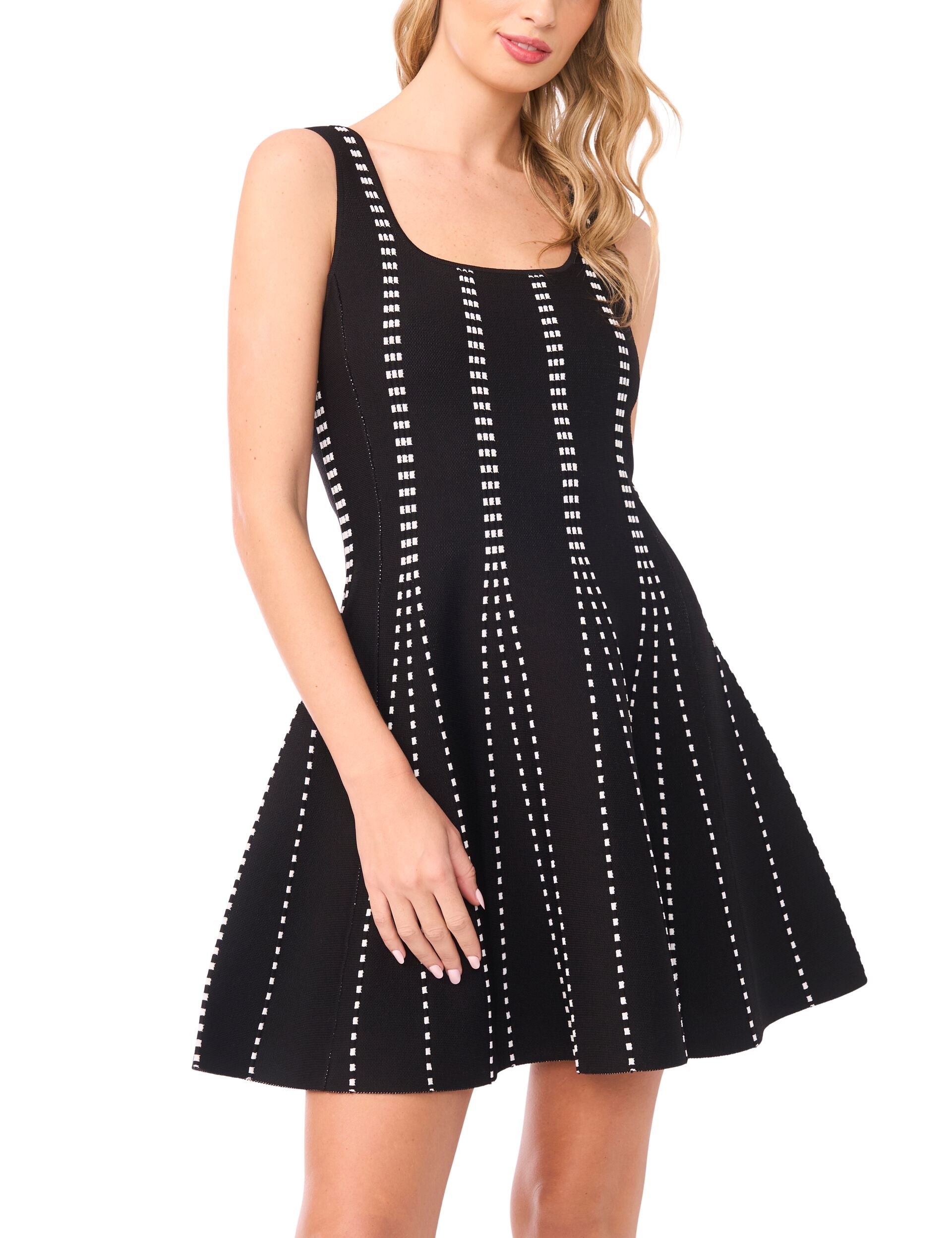 Women BELLA - Sleeveless Square Neck Mini Dress - Ted Baker