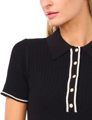 Women SALLY - Short Sleeve Polo Mini Dress - Ted Baker