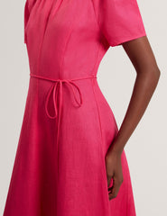 Women ALLISON Linen Raglan Sleeve Maxi Dress - Ted Baker