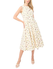 Women JOANNE Wildflower Sleeveless Smock Midi Dress - Ted Baker