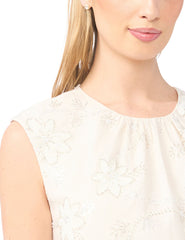 Women PARKER Beaded Gathered Neck Maxi Dress - Ted Baker