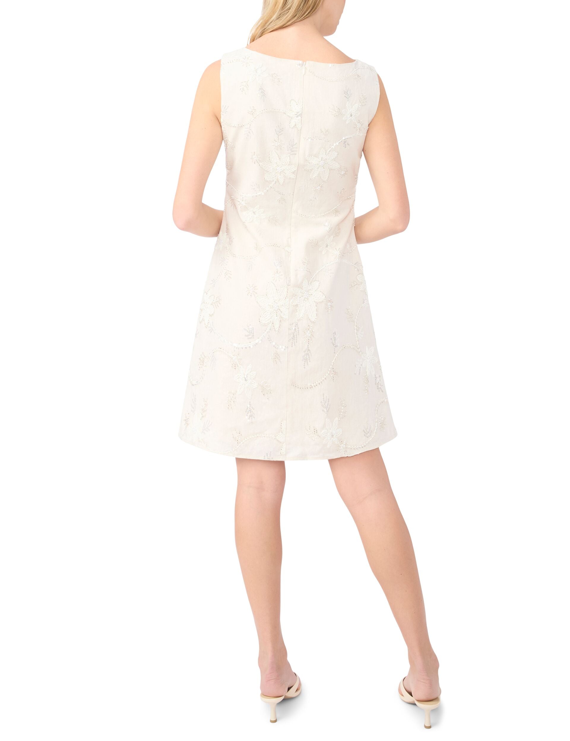 Women HAYLEE Beaded Floral Sleeveless Mini Dress - Ted Baker