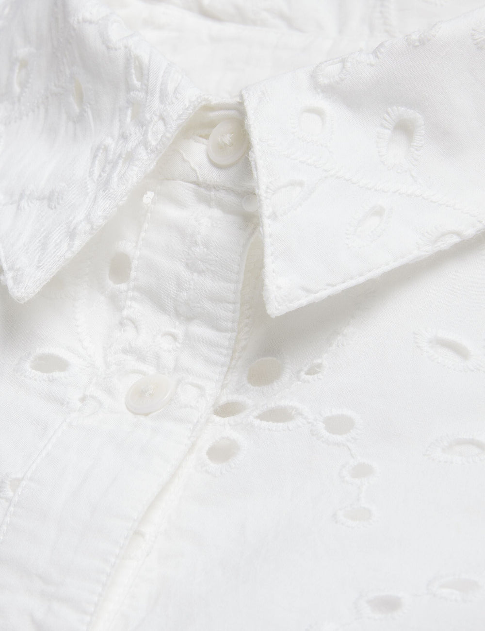 Women KILKIS - Broderie Cropped Shirt - Ted Baker