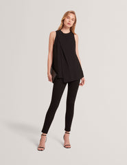 Women ICANA - Draped Front Asymmetric Sleeveless Top - Ted Baker
