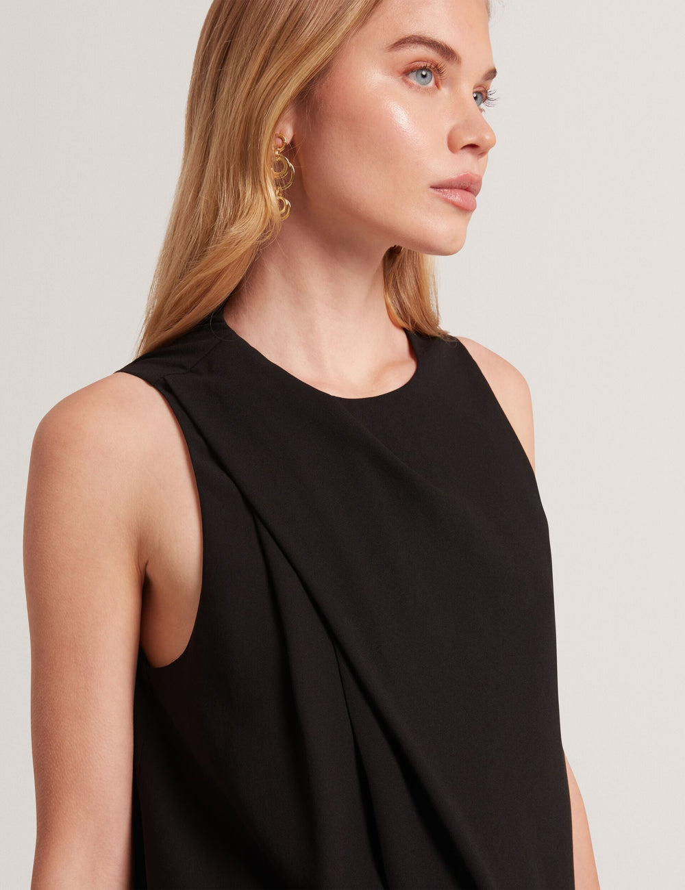 Women ICANA - Draped Front Asymmetric Sleeveless Top - Ted Baker