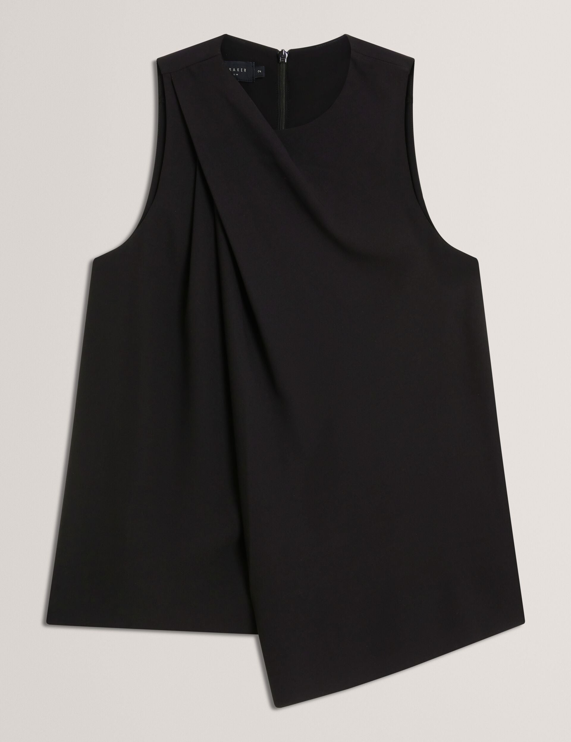 Women ICANA - Draped Front Asymmetric Sleeveless Top - Ted Baker