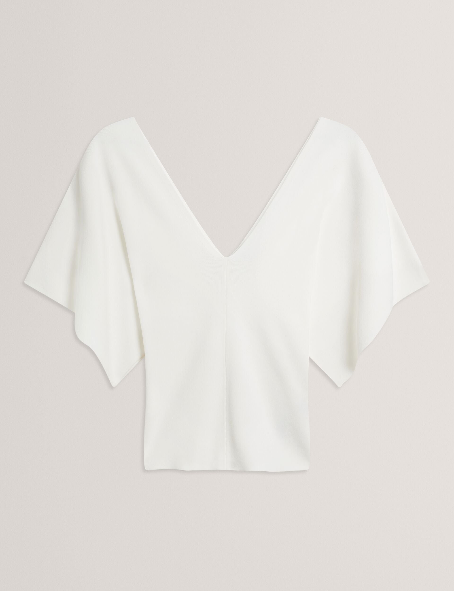 Women REGINAH - Wide Short Sleeve V-Neck Knitted Top - Ted Baker