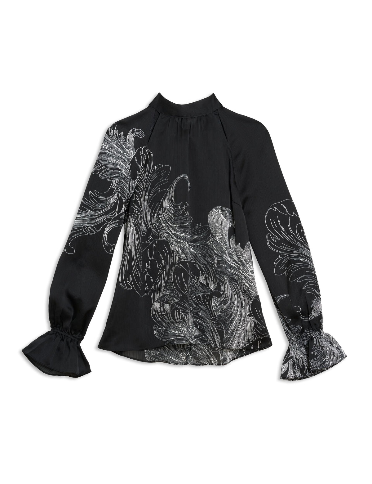 Women JOELLAH - High Neck Long Sleeve Blouse - Ted Baker