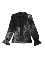 Women JOELLAH - High Neck Long Sleeve Blouse - Ted Baker