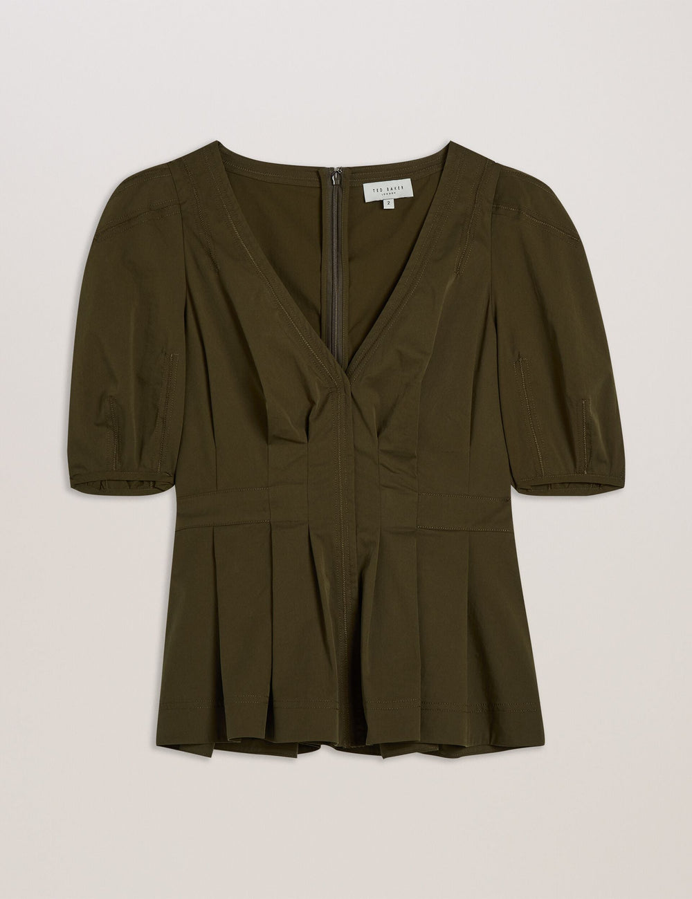 Women BURDUR - Peplum Fitted Top - Ted Baker