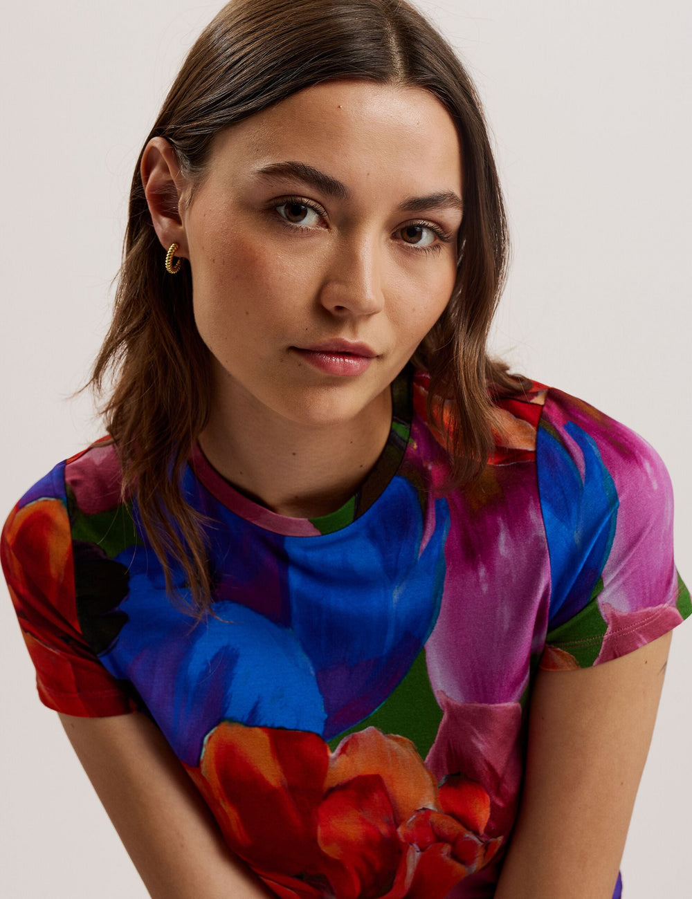 Women JUHANA Floral T Shirt - Ted Baker