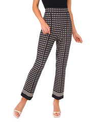 Women HEIDI Geometric Slim Leg Knit Pants - Ted Baker