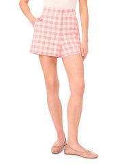 Women HANA Gingham Tailored High-Waisted Shorts - Ted Baker