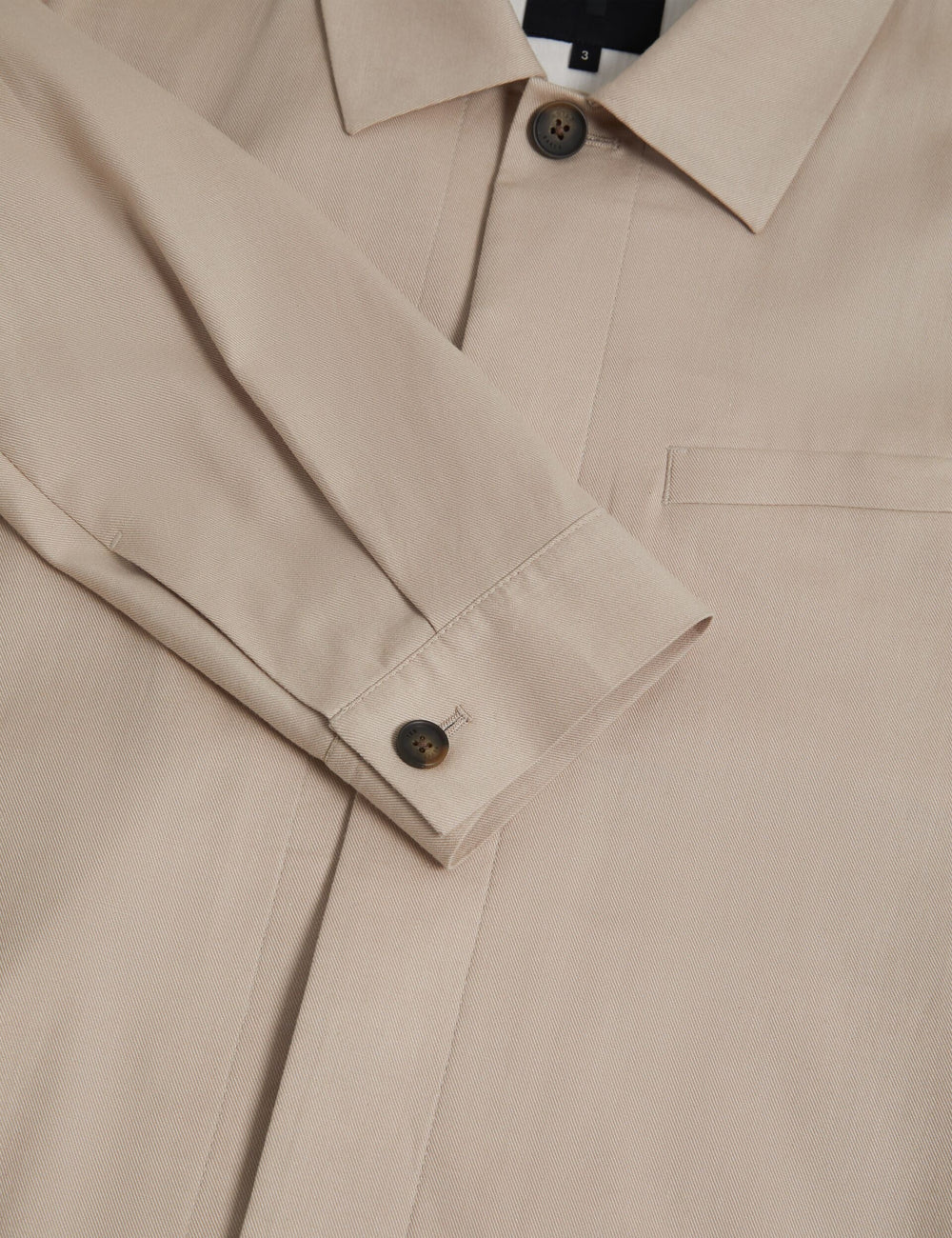 Men RUBINOJ - Smart Woven Cotton Harrington Jacket - Ted Baker