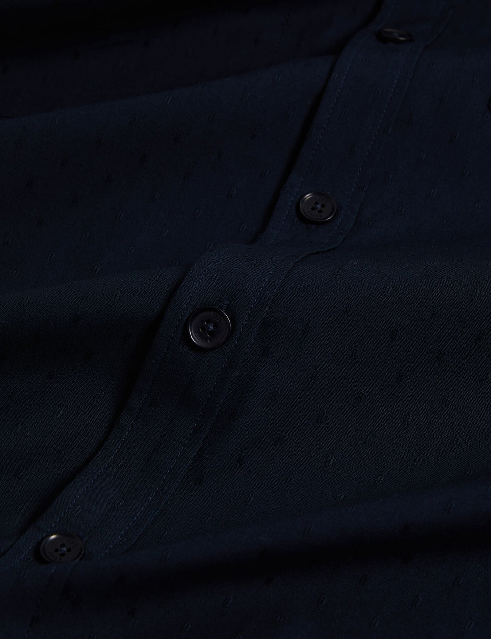 Men LEVON Jacquard Dotted Texture Utility Overshirt - Ted Baker