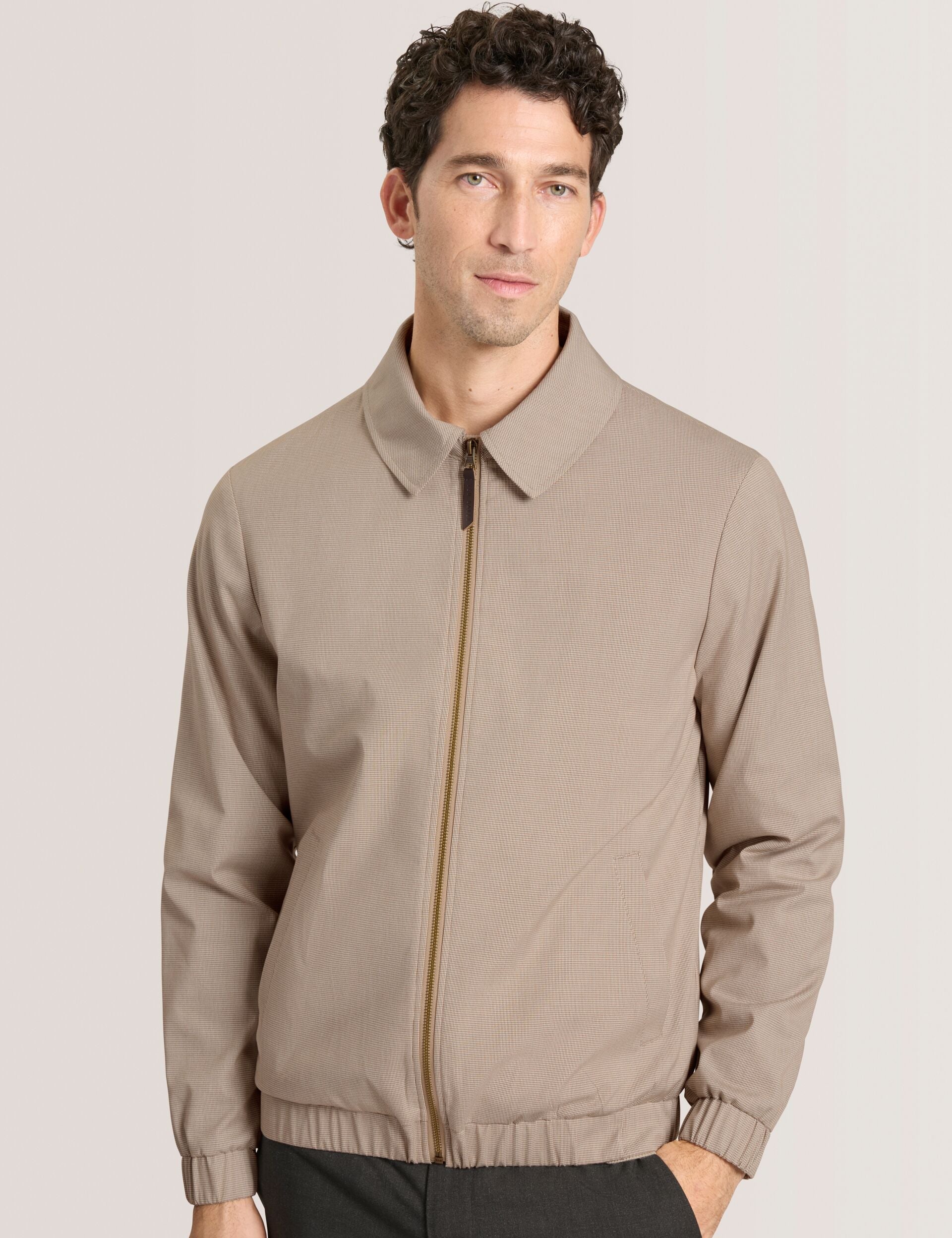 Men WINGATE Harrington Zip-Through Bomber Jacket - Ted Baker