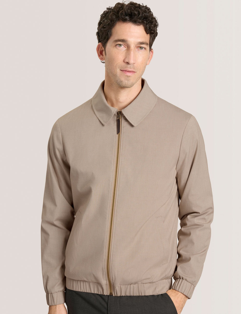 Men WINGATE Harrington Zip-Through Bomber Jacket - Ted Baker