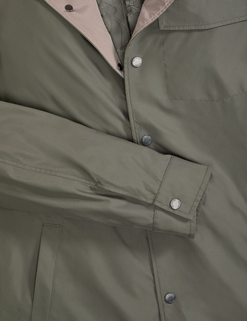 Men WALDEN Houndstooth Cotton Blend Coach Jacket - Ted Baker