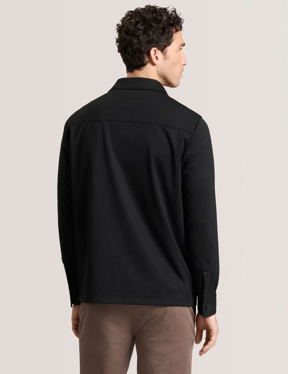 Men BUTTON FRONT SHACKET Woven Button Through Shirt Jacket - Ted Baker