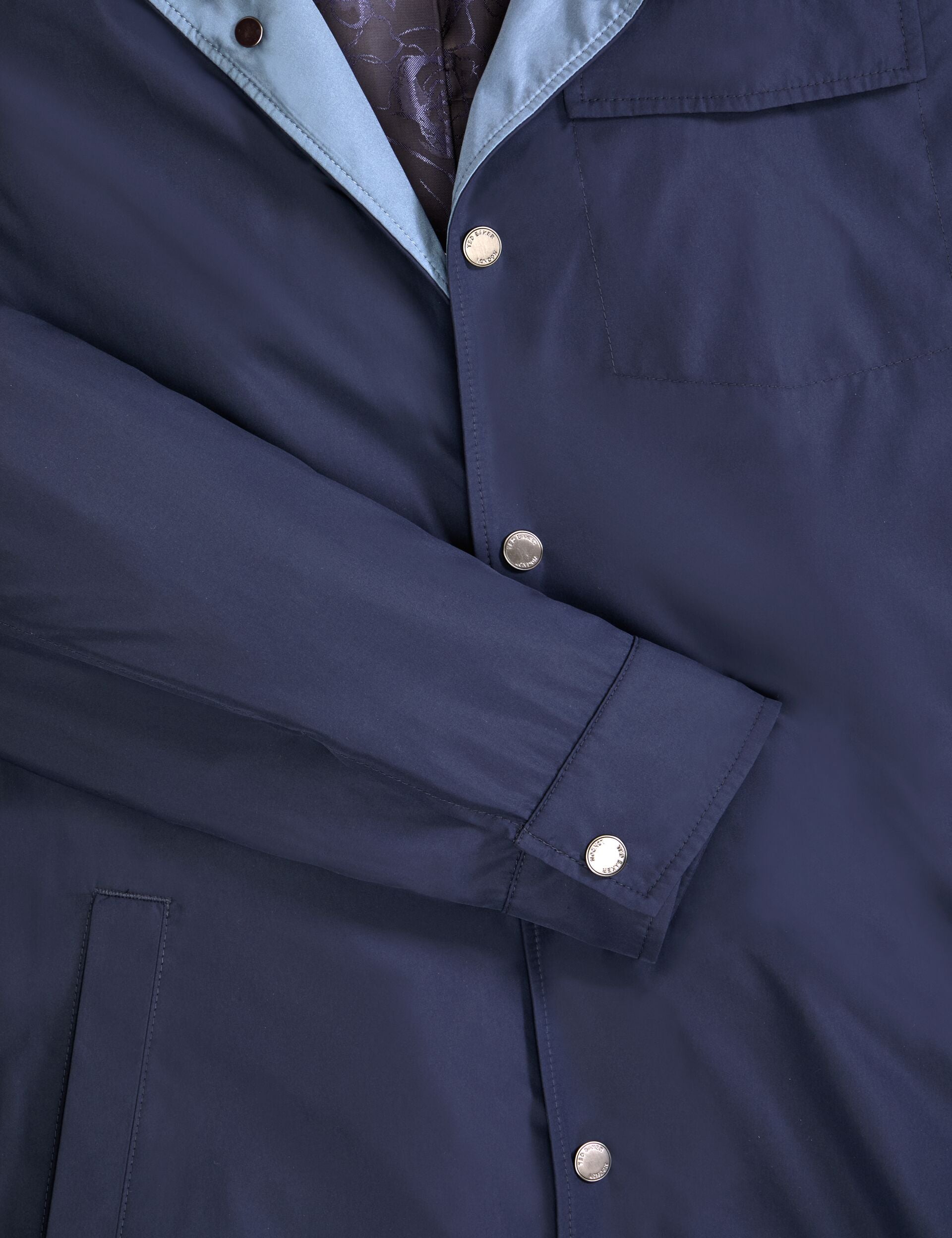 Men WALDEN Cotton Blend Coach Jacket - Ted Baker
