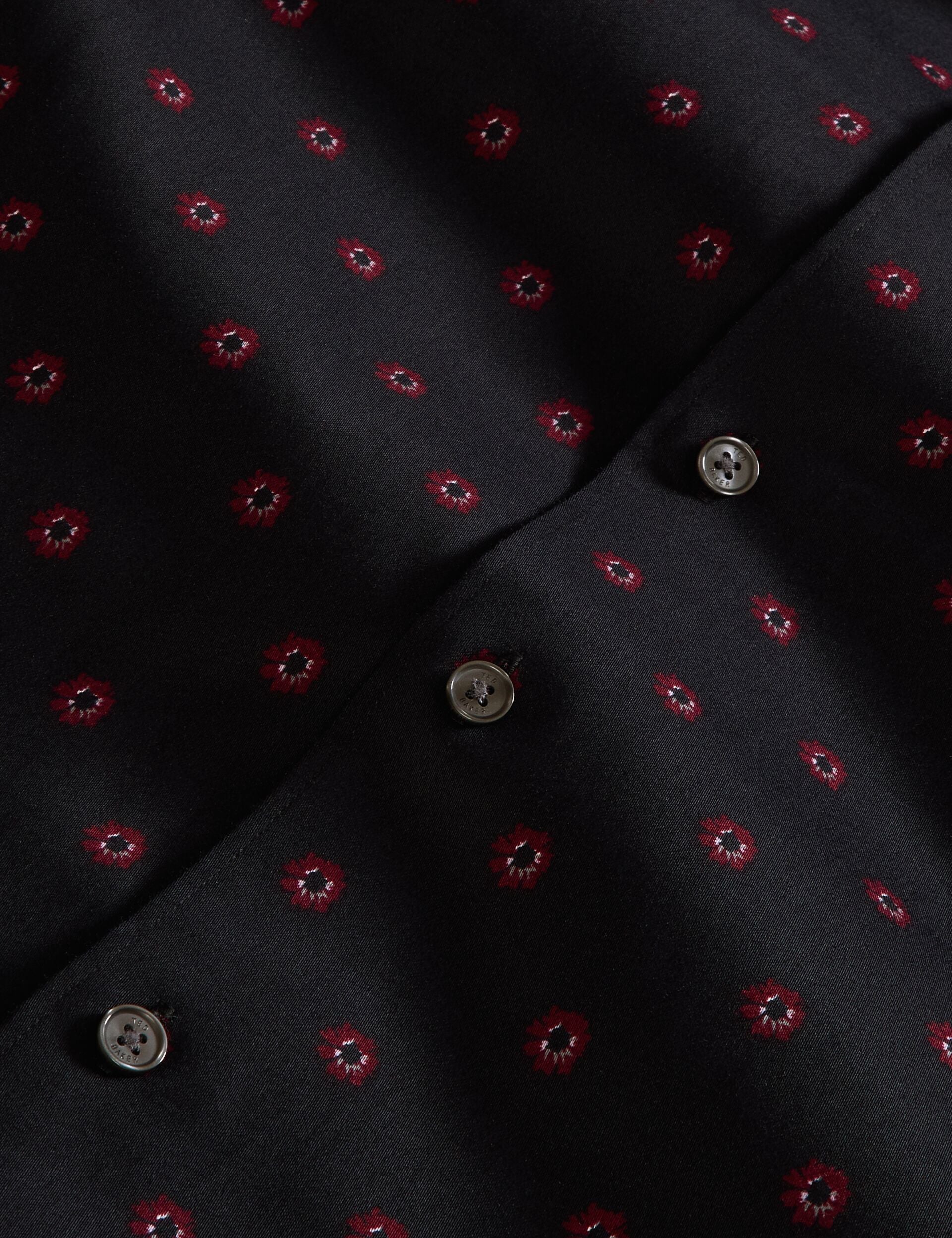 Men SOREN - Long Sleeve Daisy Print Shirt - Ted Baker