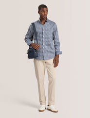 Men SOREN - Long Sleeve Archie Print Shirt - Ted Baker