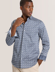 Men SOREN - Long Sleeve Archie Print Shirt - Ted Baker