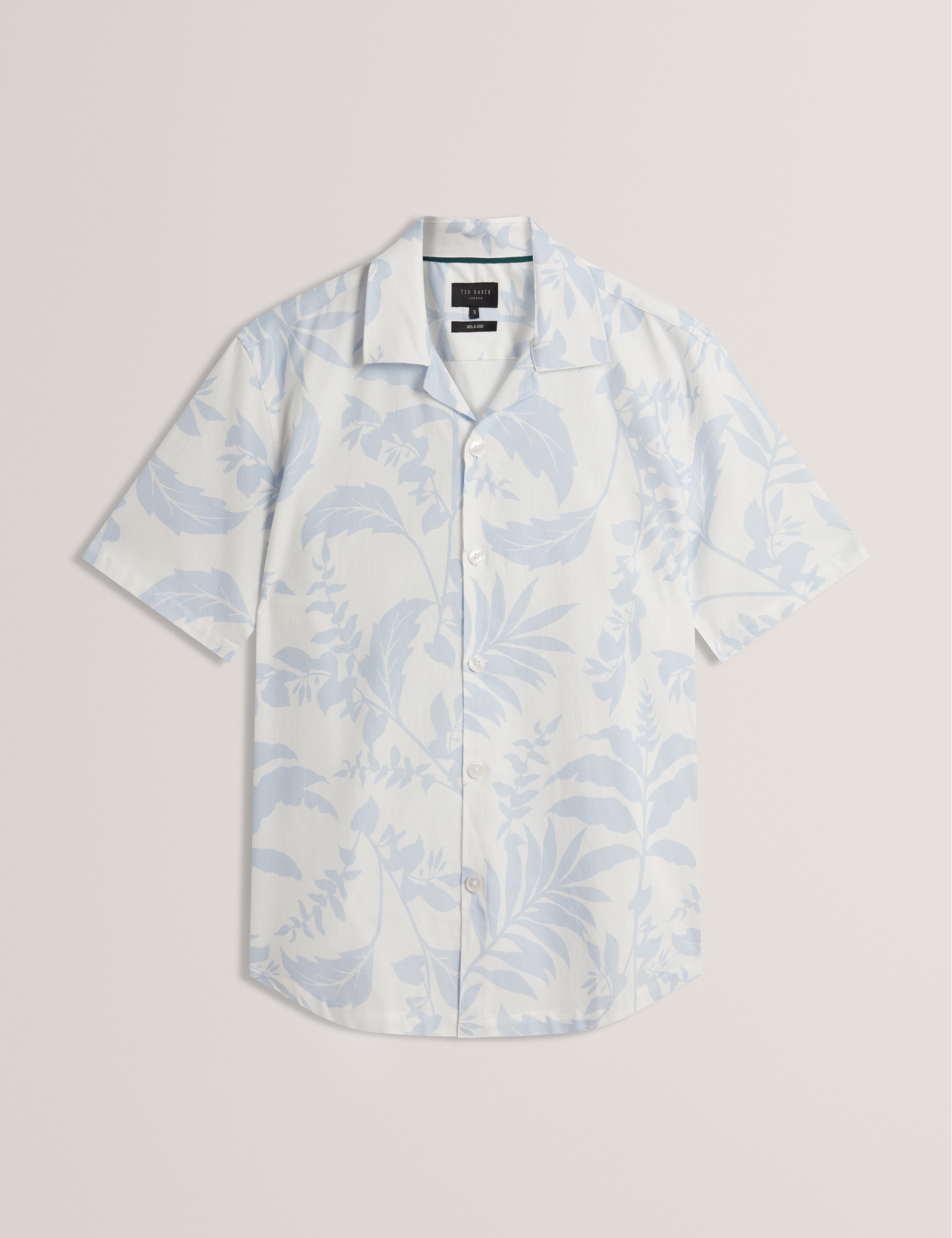 Men KITS - Short Sleeve Relaxed Floral Print Shirt - Ted Baker