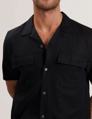 Men WHETHER - Short Sleeve Regular Fit Double Pocket Shirt - Ted Baker