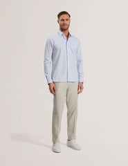 Men WAVEY - Long Sleeve Geo Print Shirt - Ted Baker