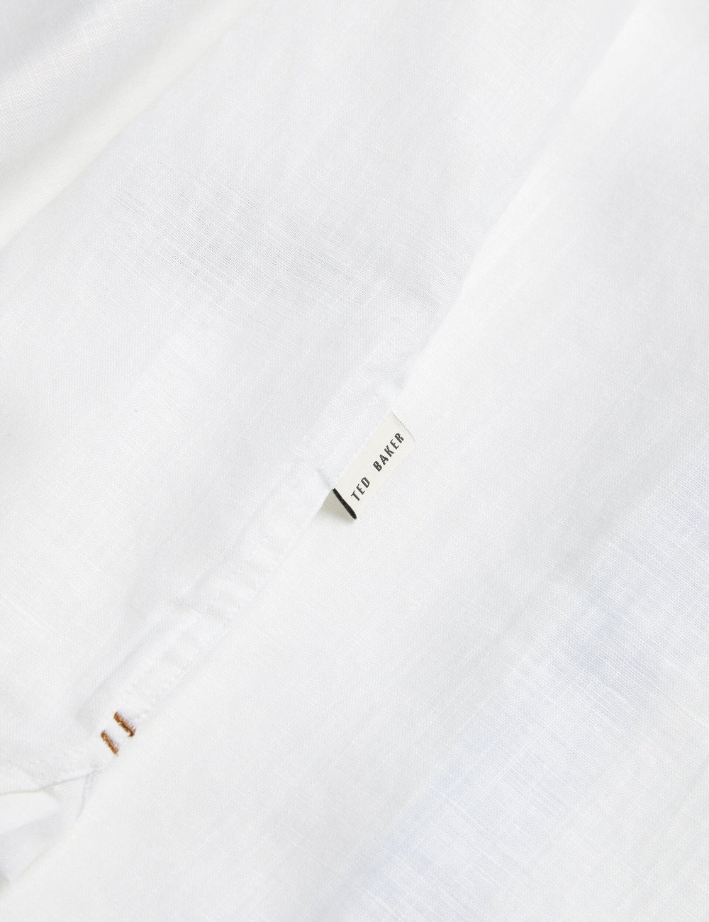 Men PALOMAS - Short Sleeve Textured Linen Cotton Shirt - Ted Baker