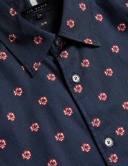 Men MIKCEAL - Floral Pattern Slim Fit Shirt - Ted Baker