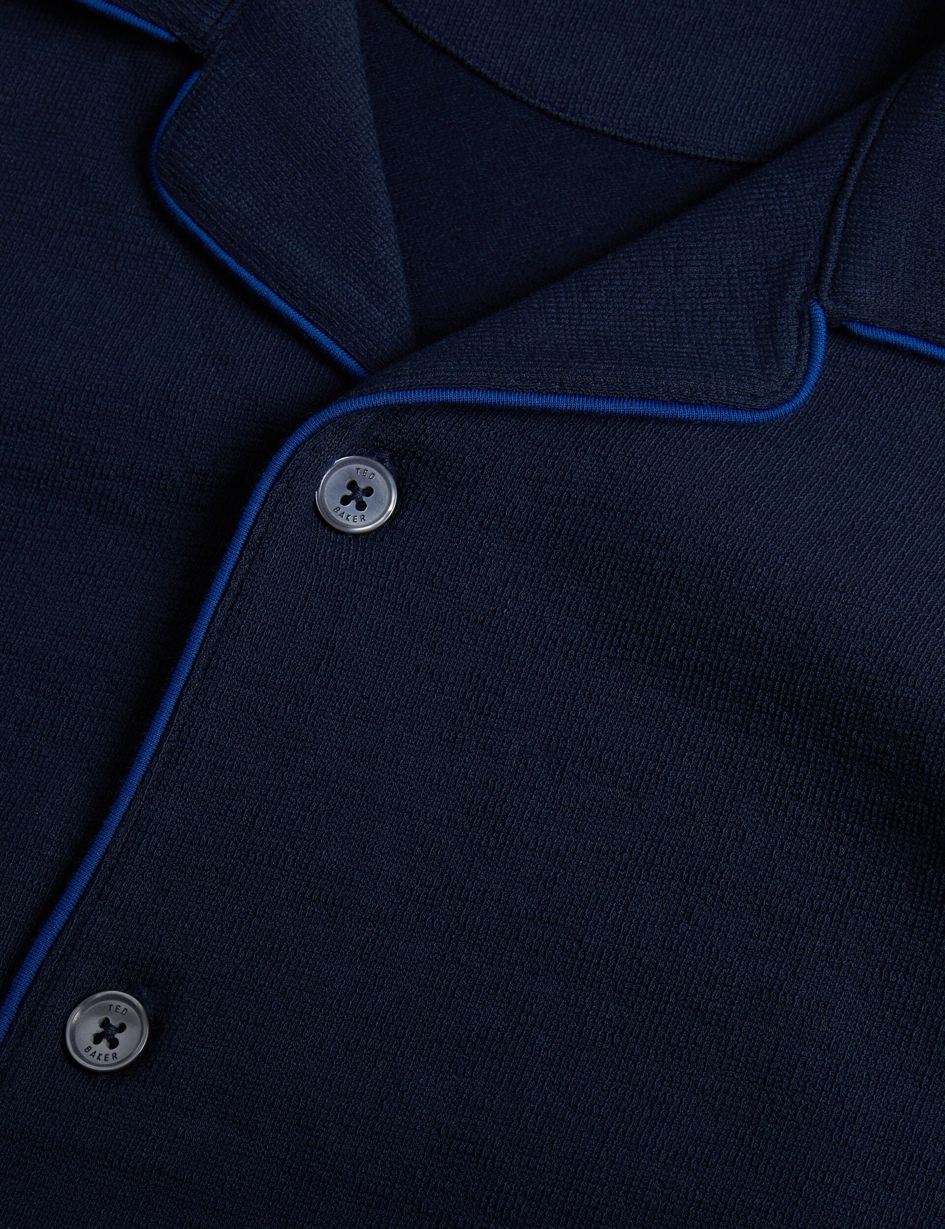 Men SELAR - SS Regular Button Through Shirt - Ted Baker