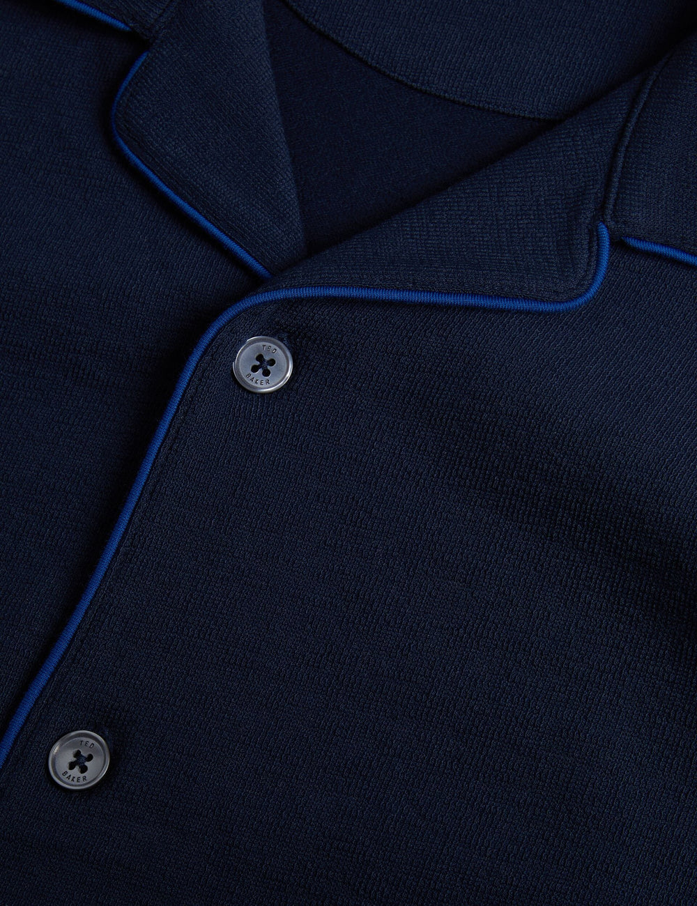 Men SELAR - SS Regular Button Through Shirt - Ted Baker