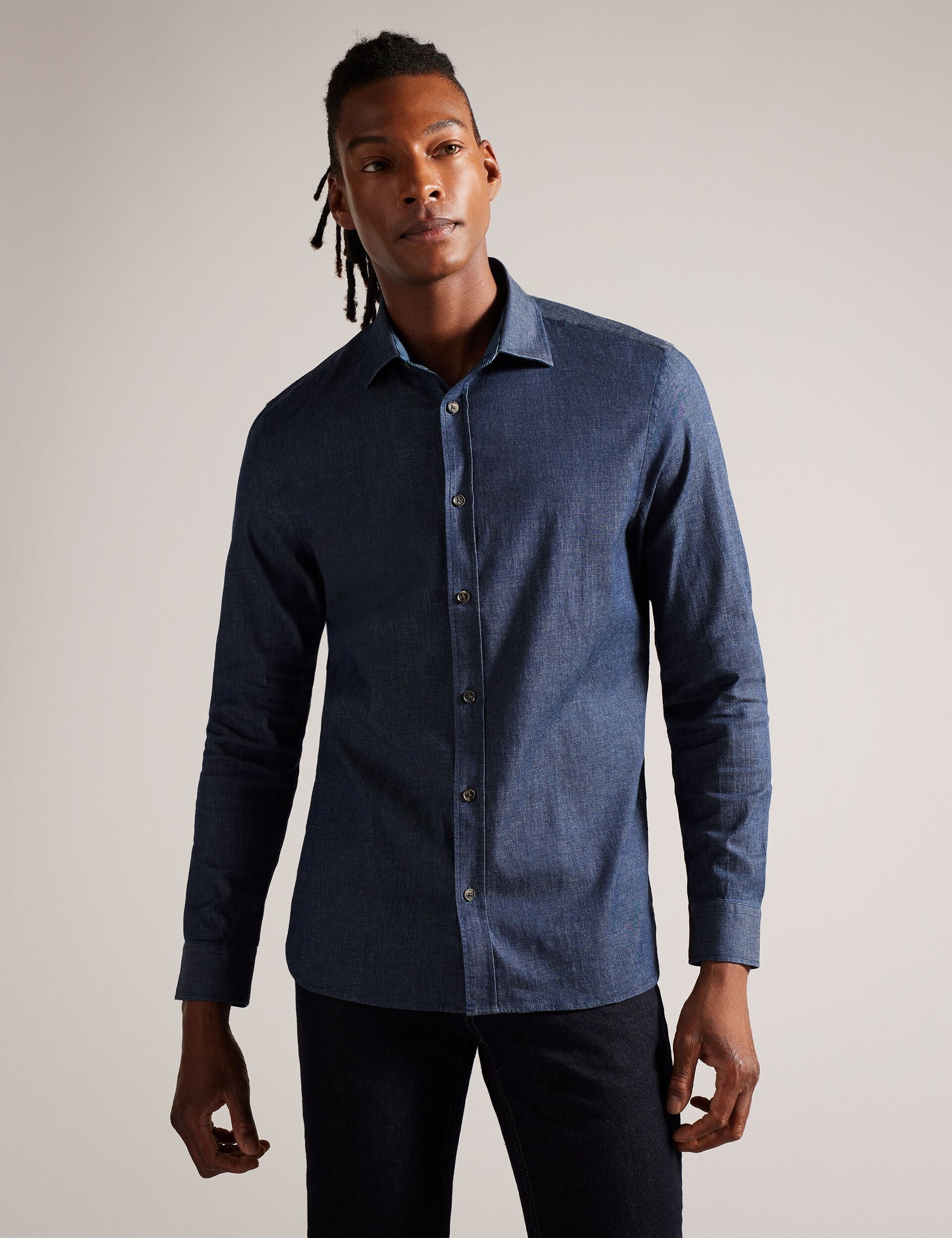 Men LODERS - Long Sleeve Shirt - Ted Baker