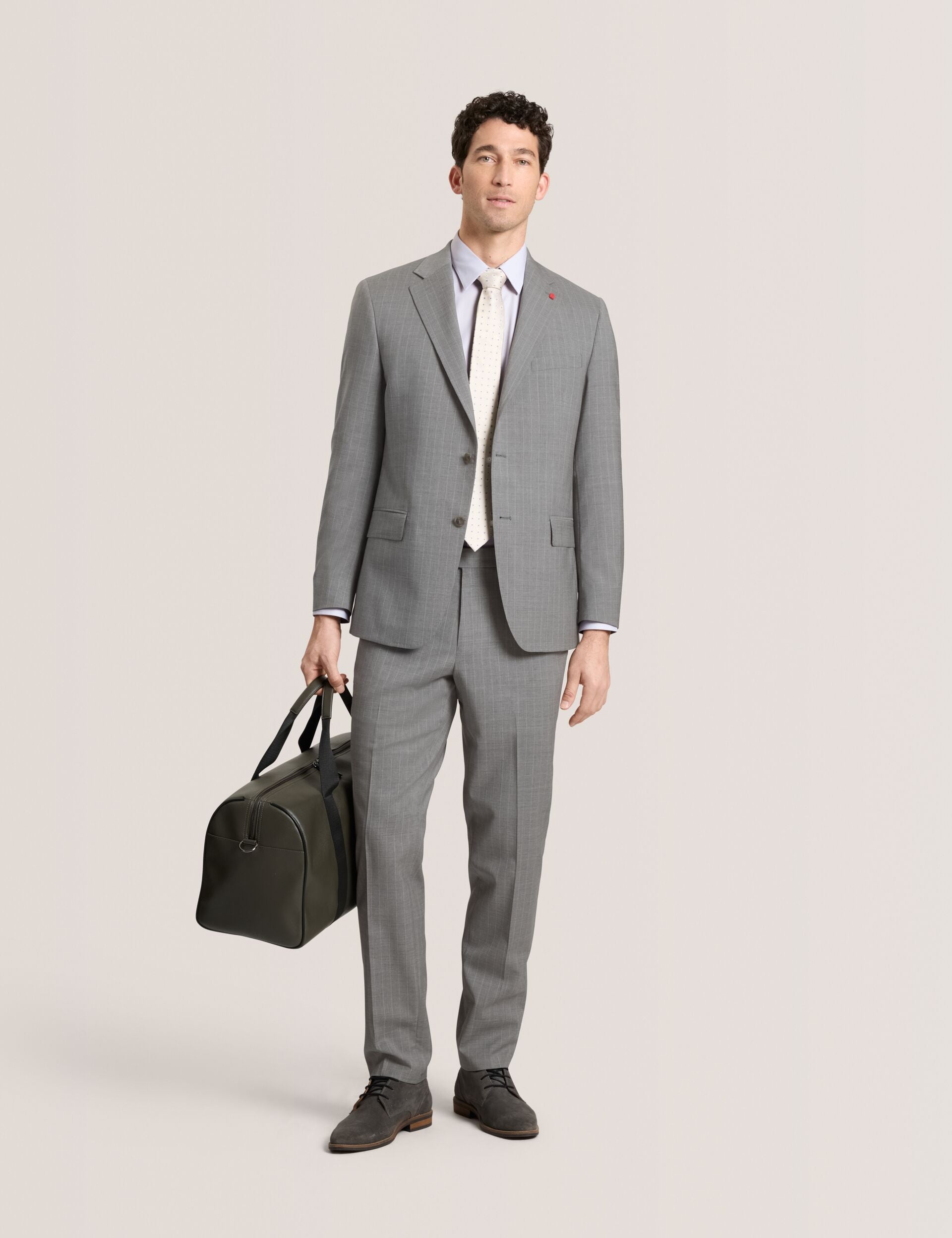 Men GENEVA Textured Stretch Cotton Slim Fit Shirt - Ted Baker