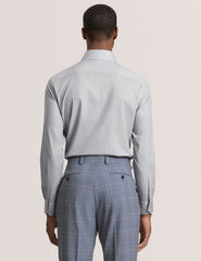 Men NANTUCKET Dobby Stretch Cotton Slim Fit Shirt - Ted Baker