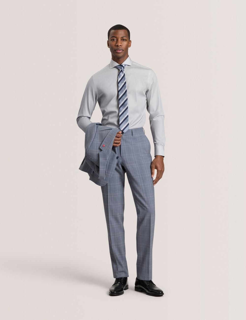 Men NANTUCKET Dobby Stretch Cotton Slim Fit Shirt - Ted Baker
