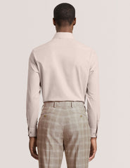 Men NANTUCKET Geo Texture Stretch Cotton Slim Fit Shirt - Ted Baker