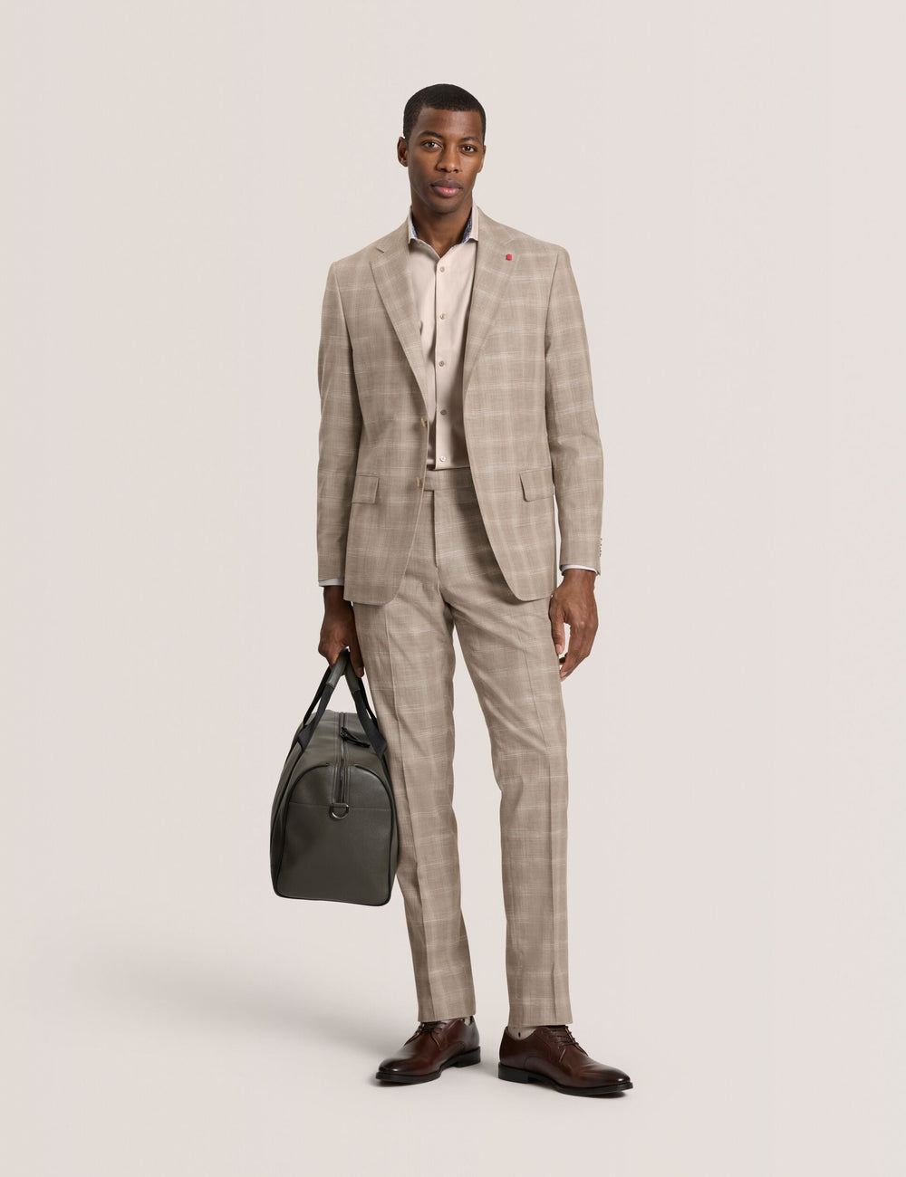 Men NANTUCKET Geo Texture Stretch Cotton Slim Fit Shirt - Ted Baker