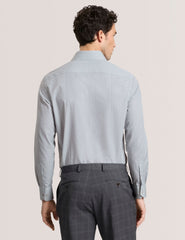 Men NANTUCKET Geo Print Stretch Cotton Slim Fit Shirt - Ted Baker