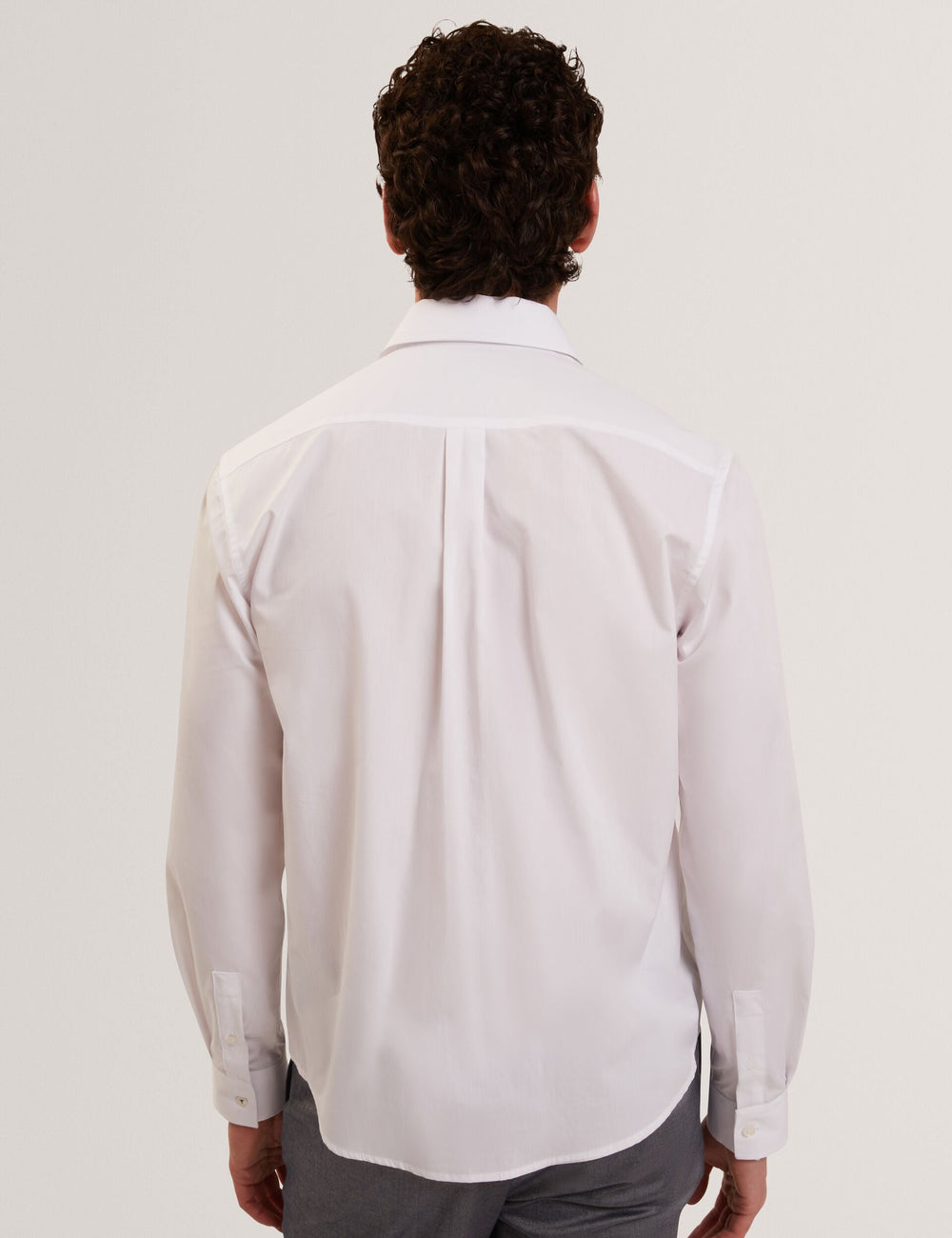 Men ALVIRO Graphic Patch Relaxed Fit Cotton Shirt - Ted Baker